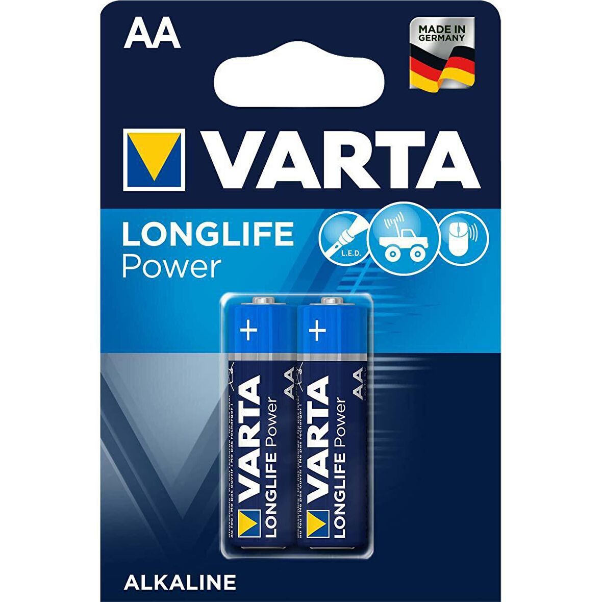 Varta Kalem Pil - AA Longlife Power 2 Li