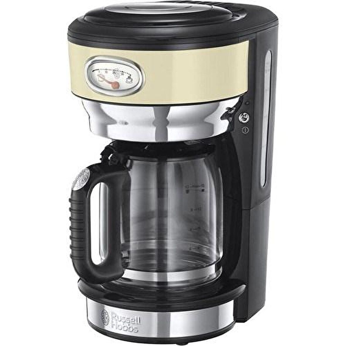 Russell Hobbs 21702-56 Retro Krem Filtre Kahve Makinesi