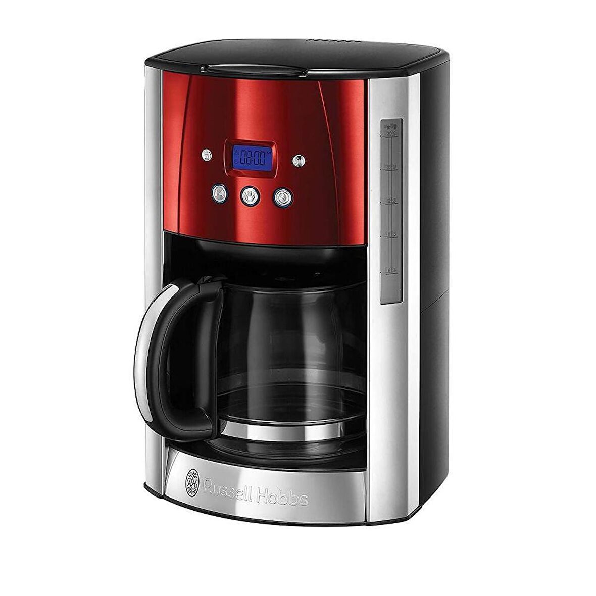 Russell Hobbs 23240-56/RH Luna Solar Red Filtre Kahve Makinesi