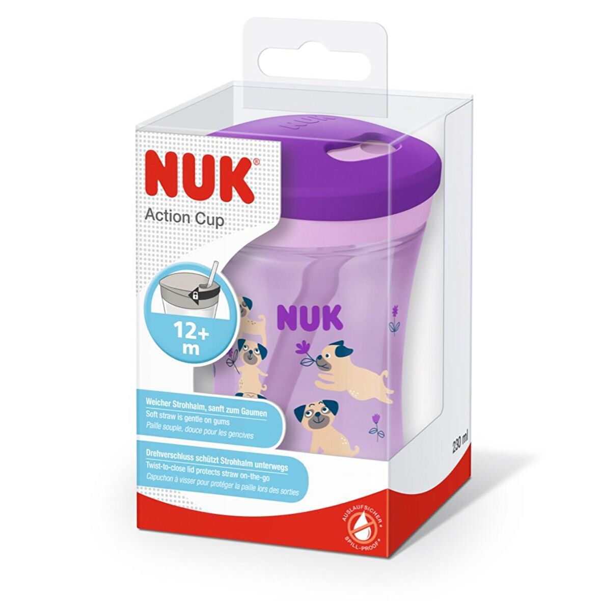 Nuk Evolution Action Cup 230 ML 751136 Mor