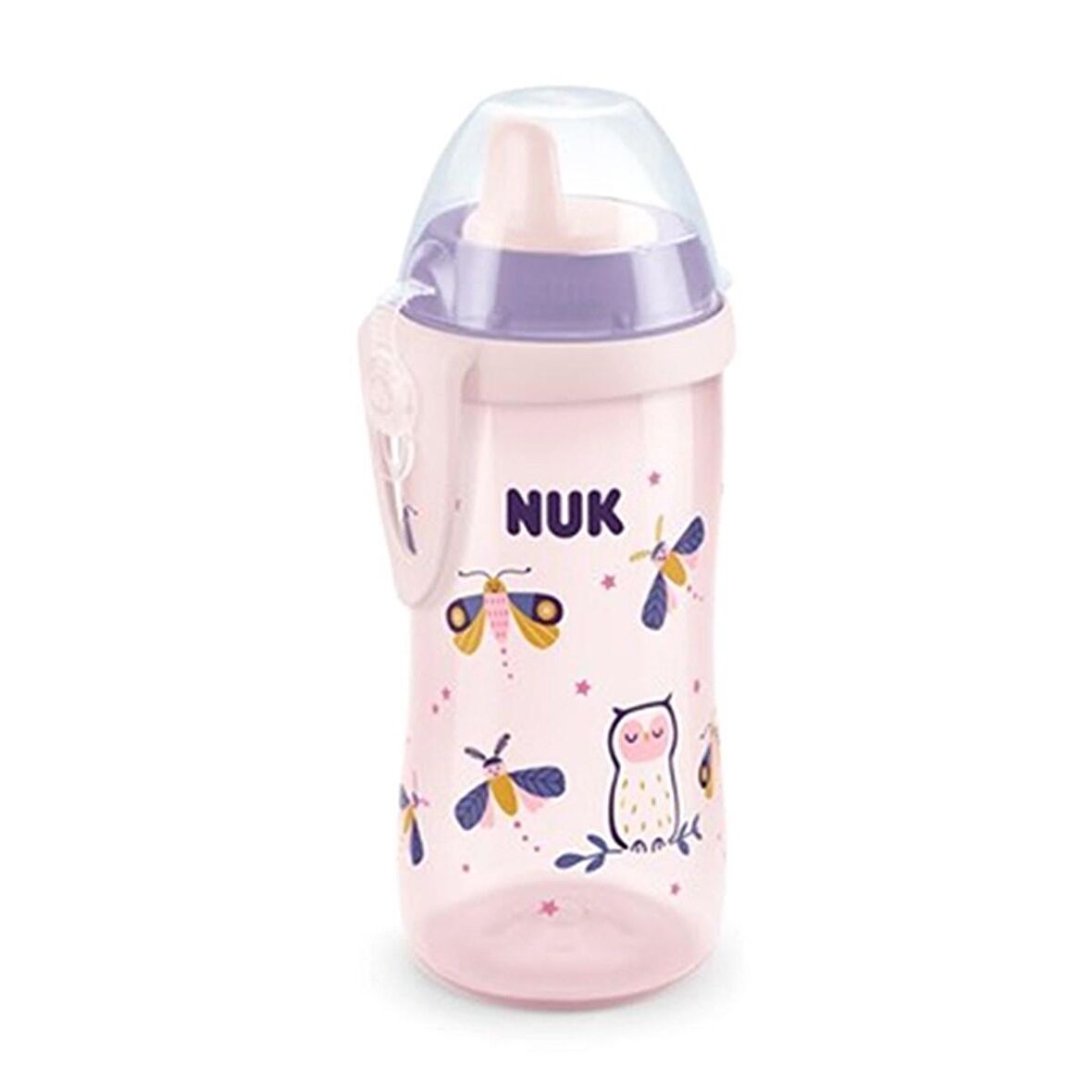 Nuk Glow Kiddy Cup Karanlıkta Parlayan Suluk 12+ Ay Pembe 255541