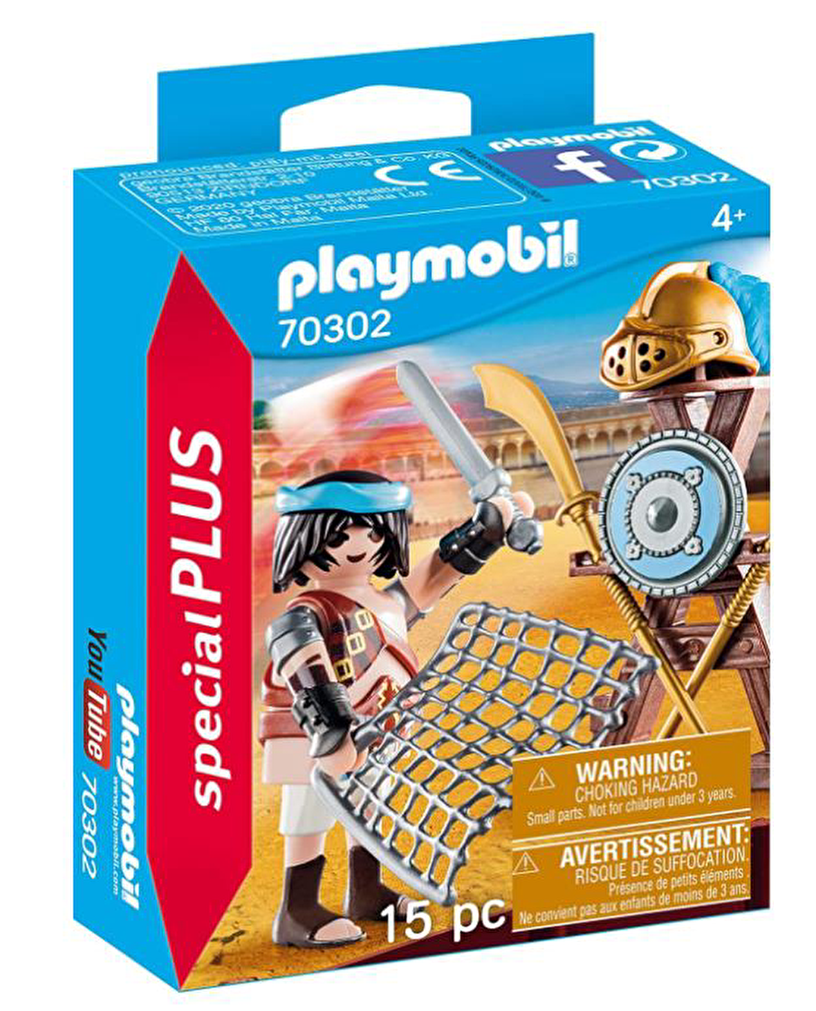 Playmobil Special Plus 70302 Gladiator with Weapon Stand