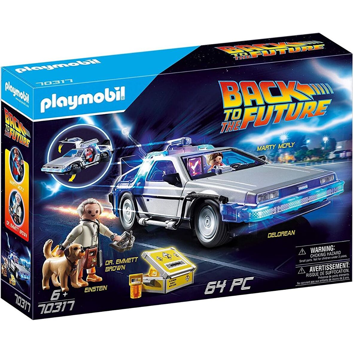 Playmobil Parçalı Set Back To The Future Delorean 70317