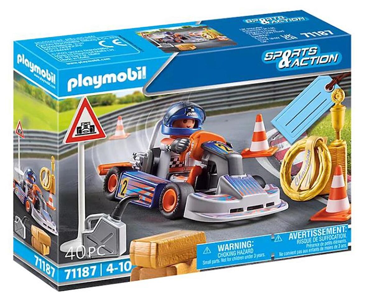 Playmobil 71187 Go-Kart Racer Gift