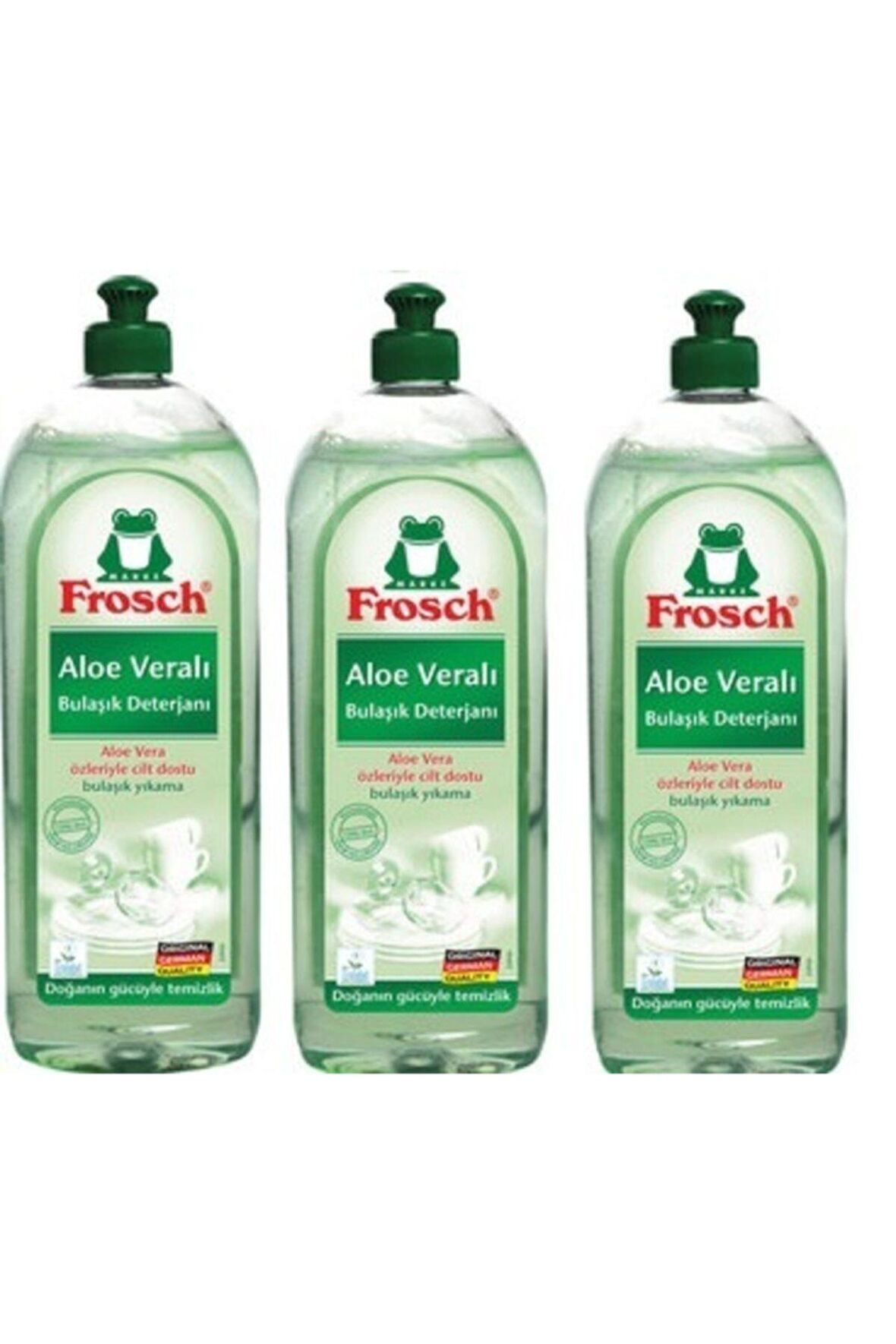 Frosch Aloe vera Sıvı Elde Yıkama Deterjanı 3 x 750 ml 