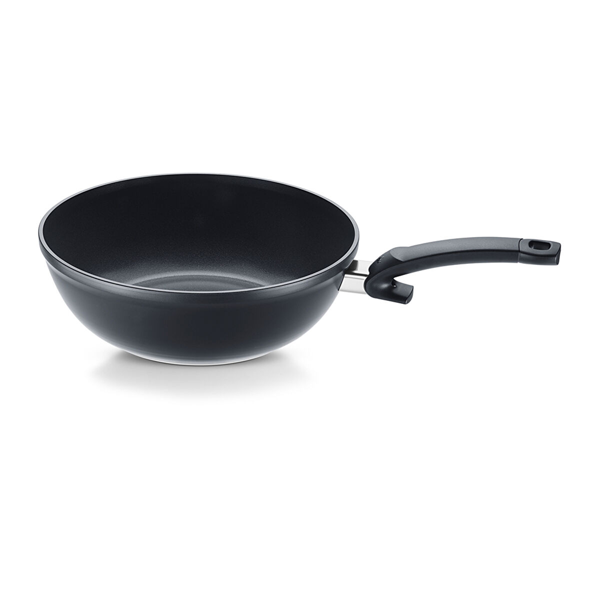 Fissler Ceratal Orbit Black Wok Tava 30 cm