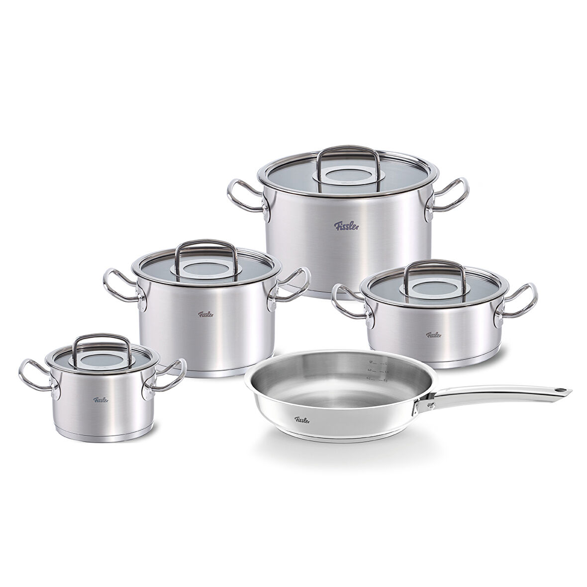 Fissler Original Profi Collection Cam Kapak 9 Parça Tencere Seti