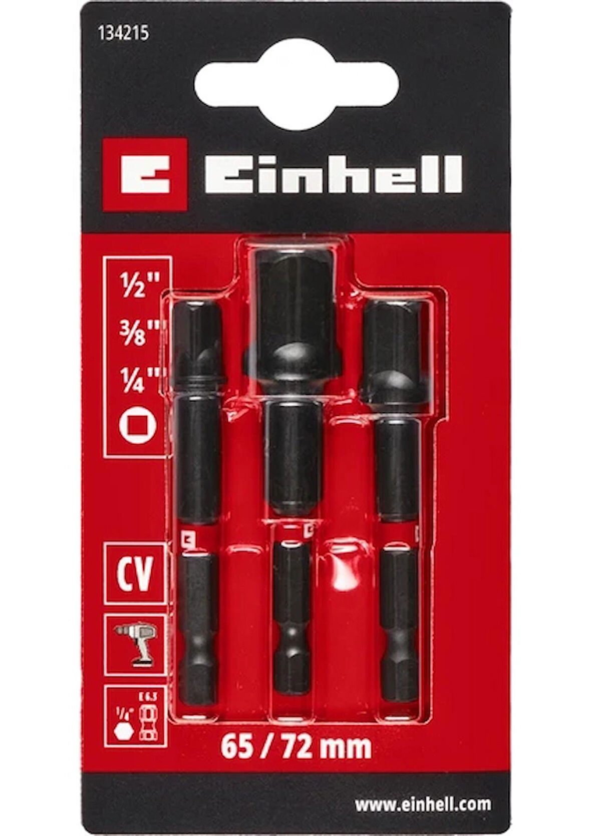 Einhell Lokma adaptör 3 parça