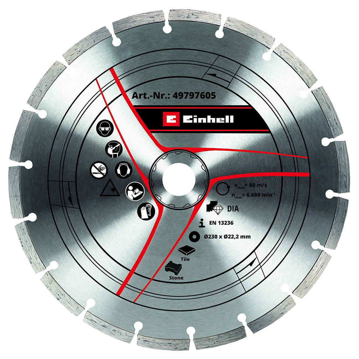 Einhell Elmas Kesici disk 230 mm 2 adet