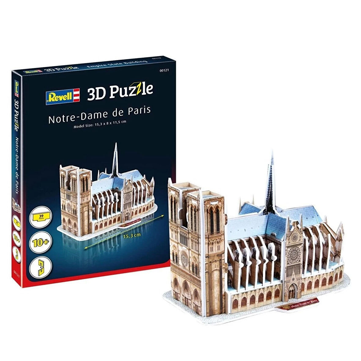 00121 Revell 3D Puzzle Notre Dame Katedrali 39 parça