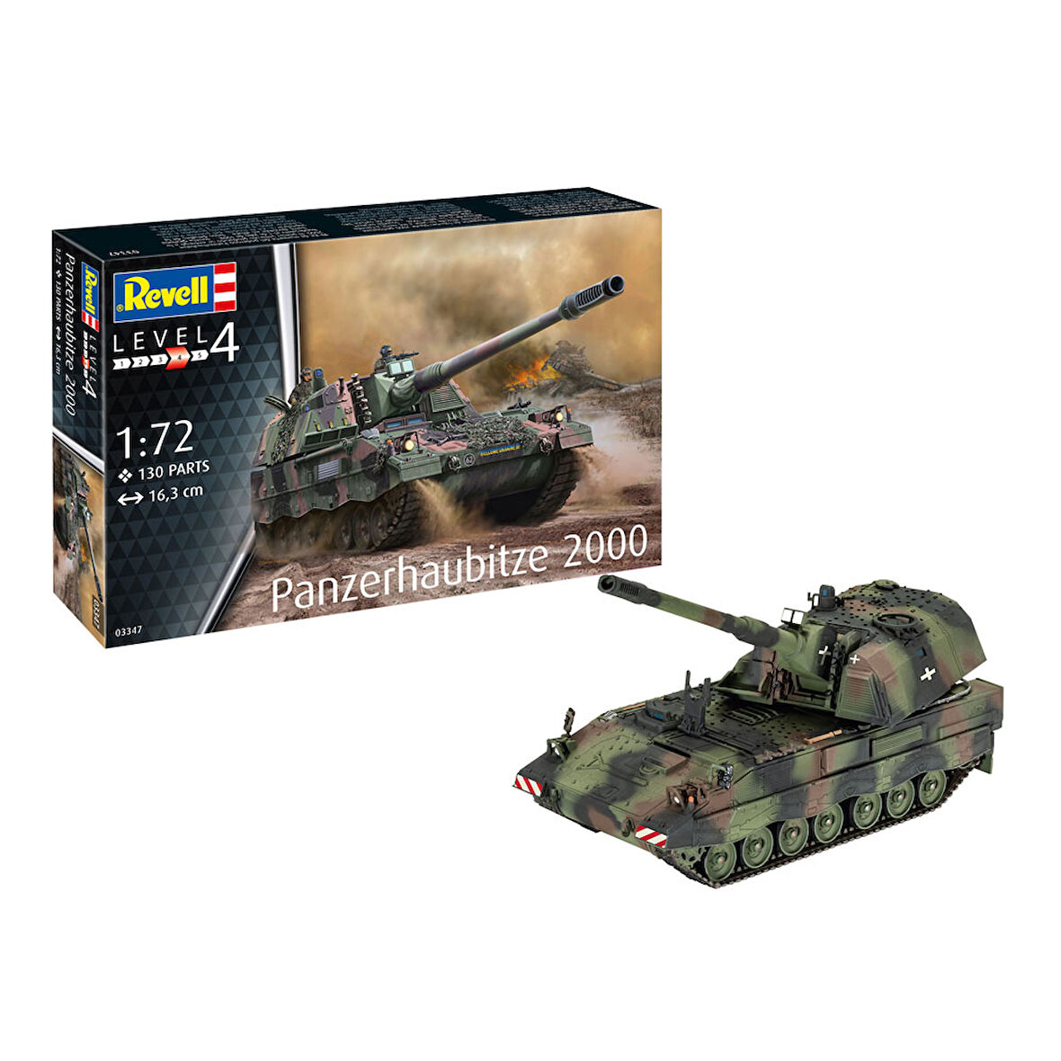 Revell Maket Model Kit Askeri Panzerhaubitze 2000 03347