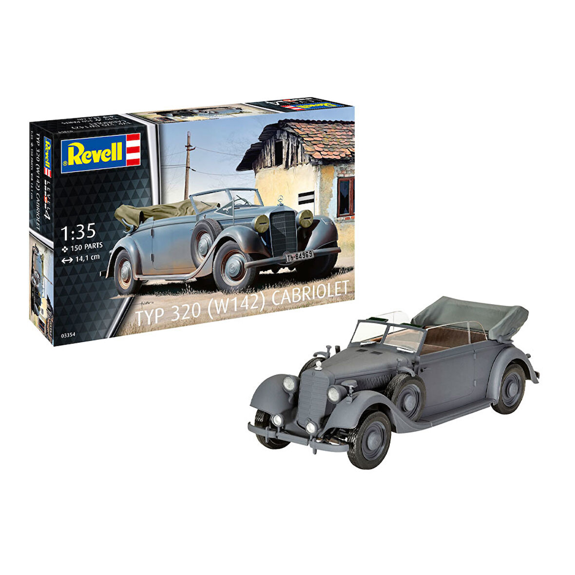 Revell Maket Model Kit Typ 320 Cabriolet  3354