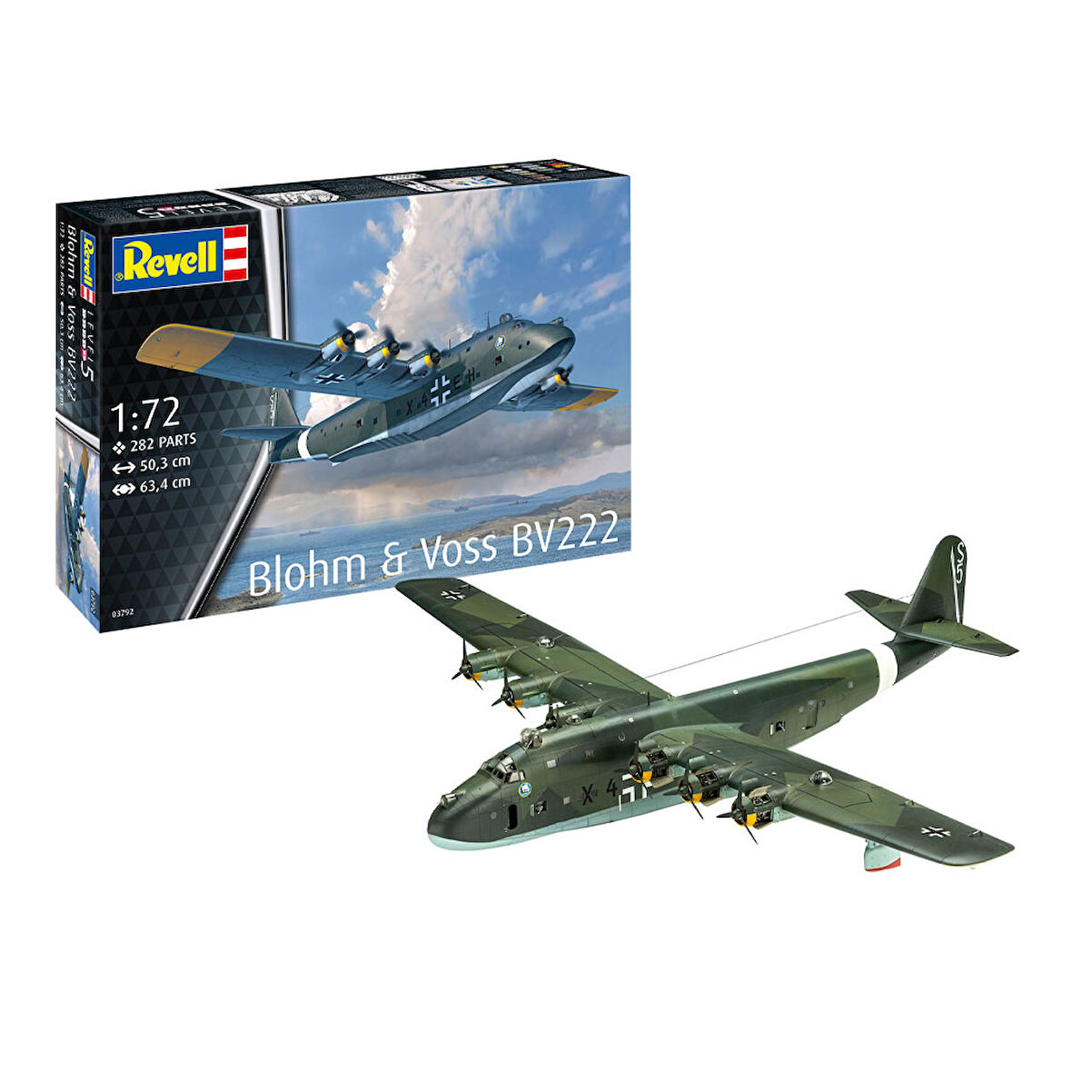 Revell Maket Model Kit Blohm & Voss BV222  3792