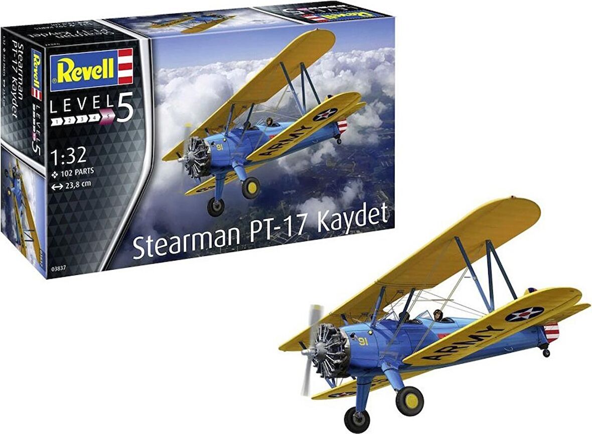 Revell Maket Stearman Pt-17 Kaydet 03837