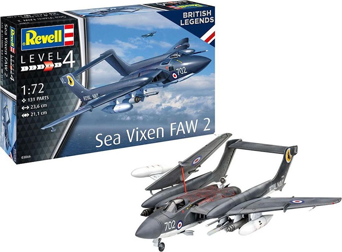 Revell Maket British Legends: Sea Vixen Faw 2 03866