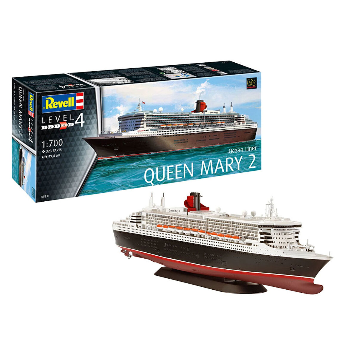 Revell Maket Ocean Liner Queen Mary 2  05231