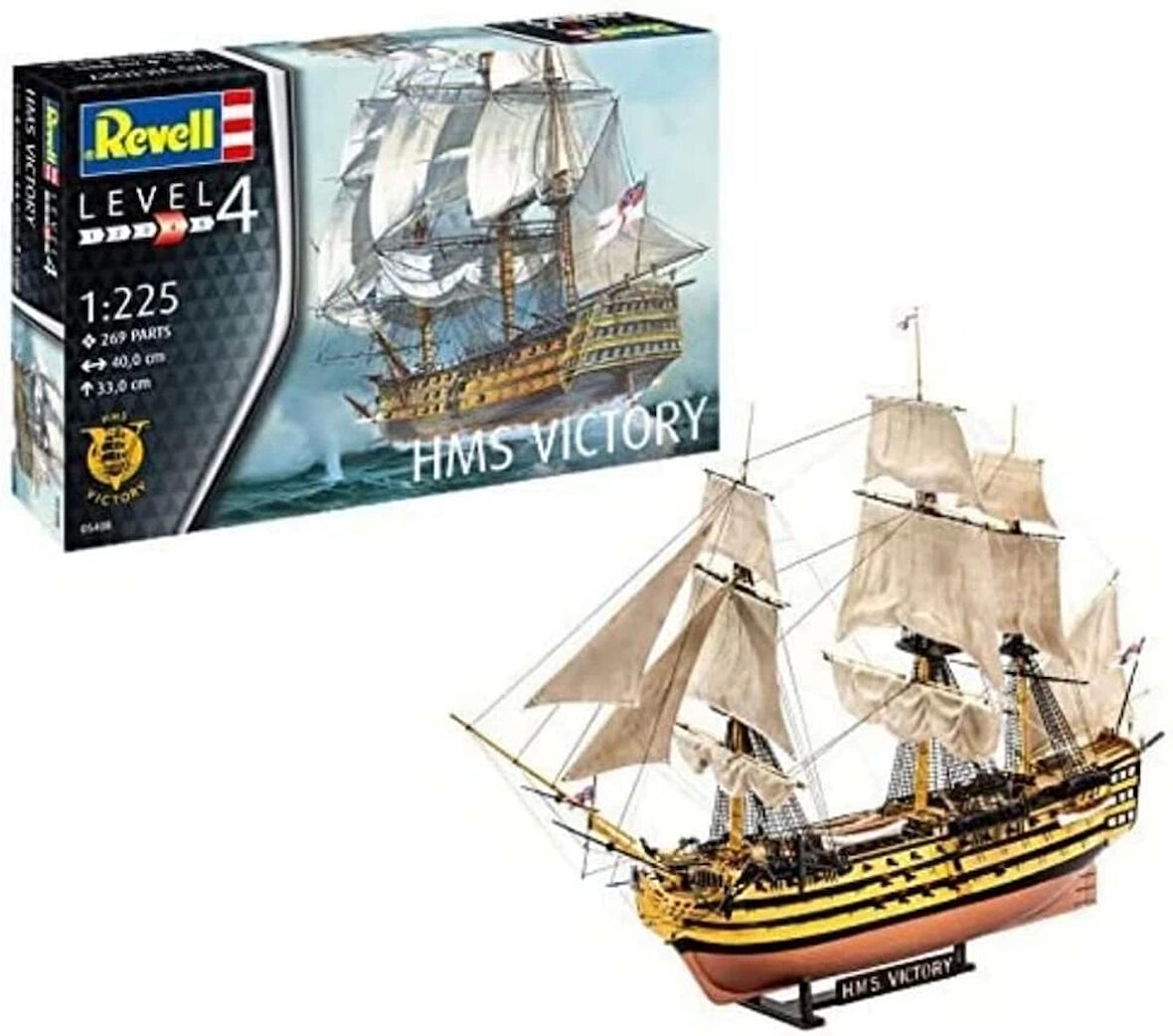 Revell Model Kit H.M.S. Victory 1:146 5408