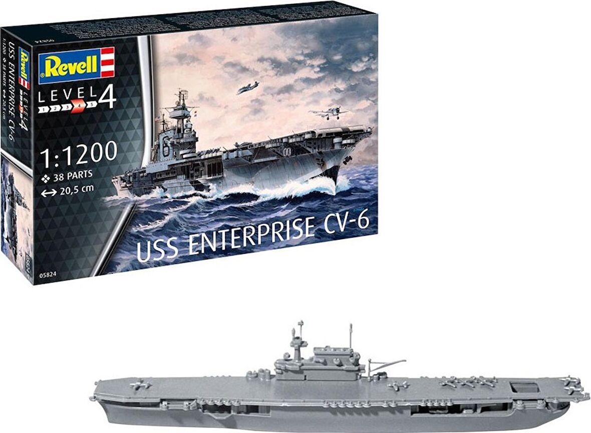 Revell Maket Uss Enterprise Cv-6 05824