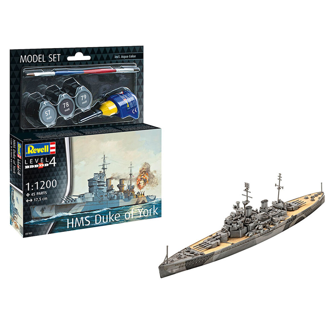 Revell Model Set Gemi HMS Duke of York 65182