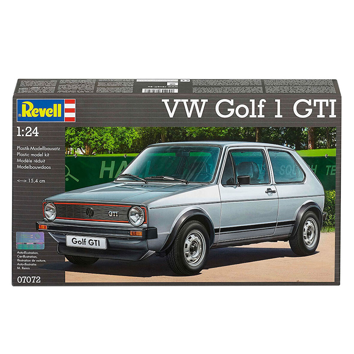Revell Maket Seti 1:24 Volkswagen Golf 1 GTI 7072