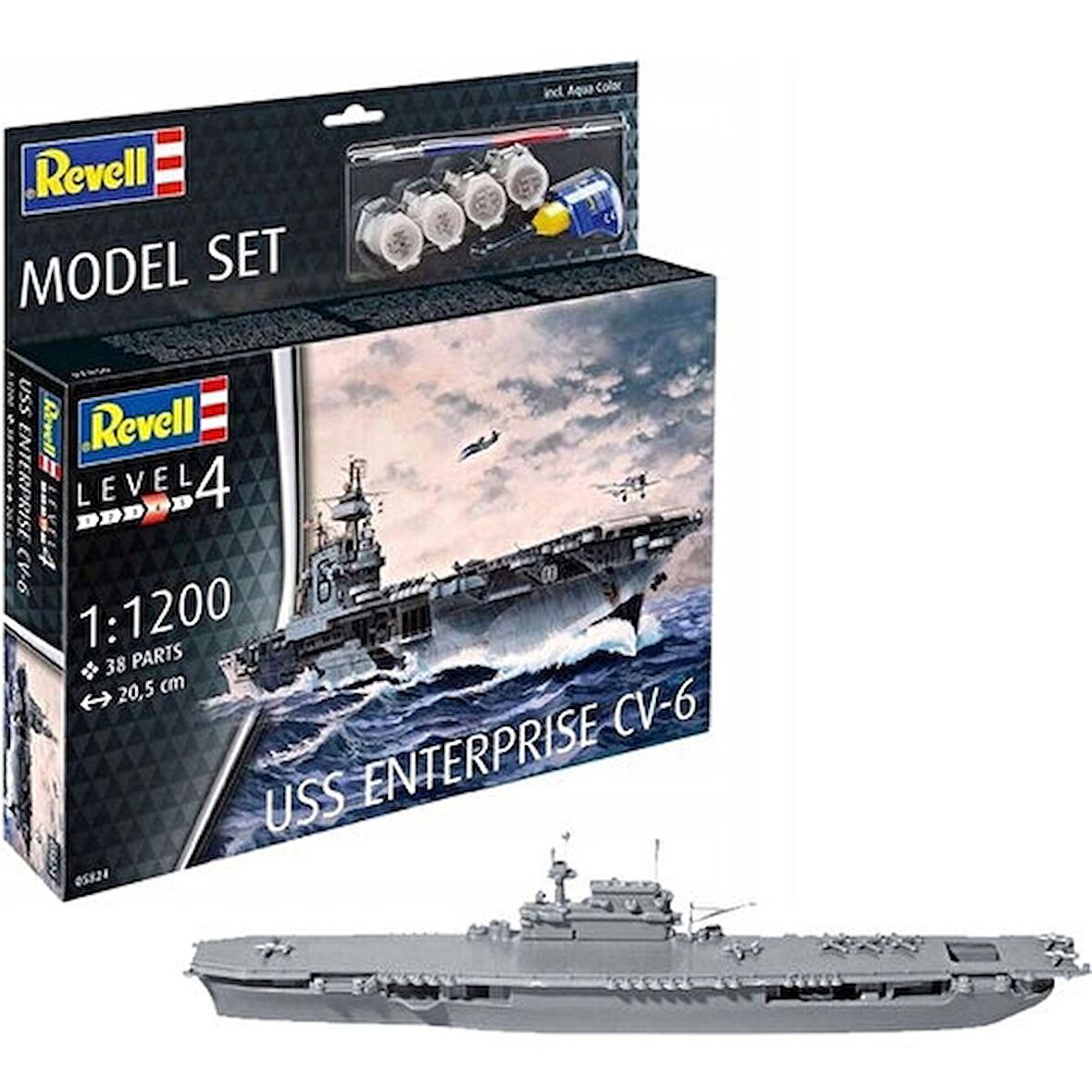 Revell Model Set Uss Enterprise Cv-6 VBG65824