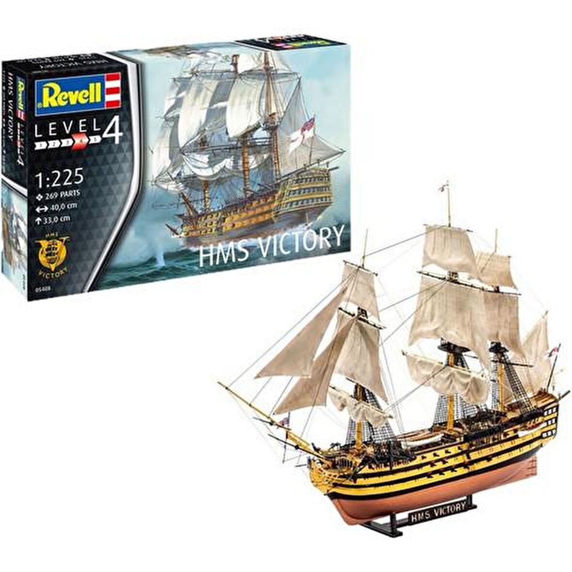 Revell Maket Seti Hms Victory 65408 1:225
