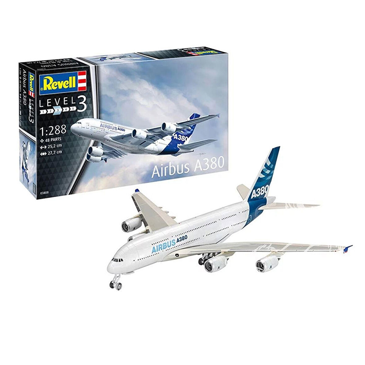 Revell Maket Model Set Uçak Airbus A380 63808
