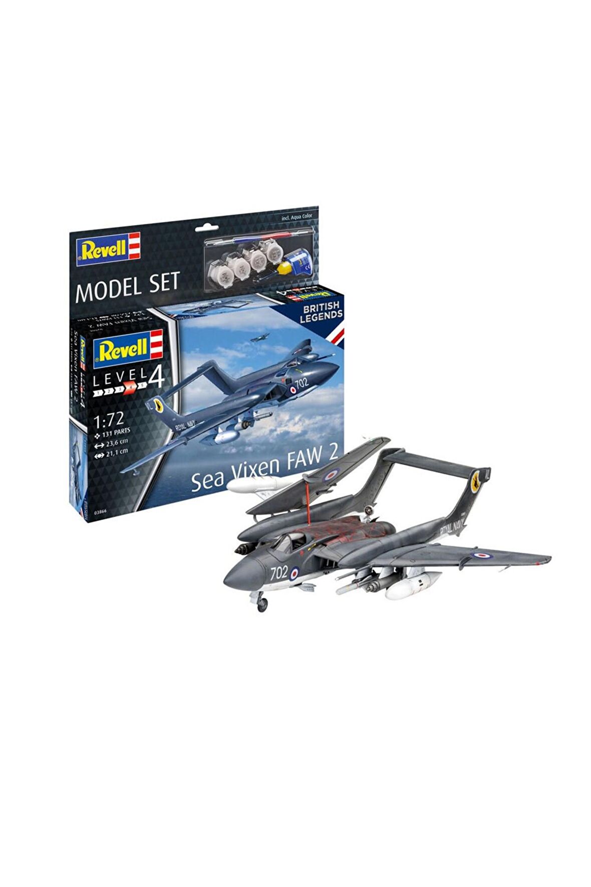 Model Set Uçak Sea Vixen 63866