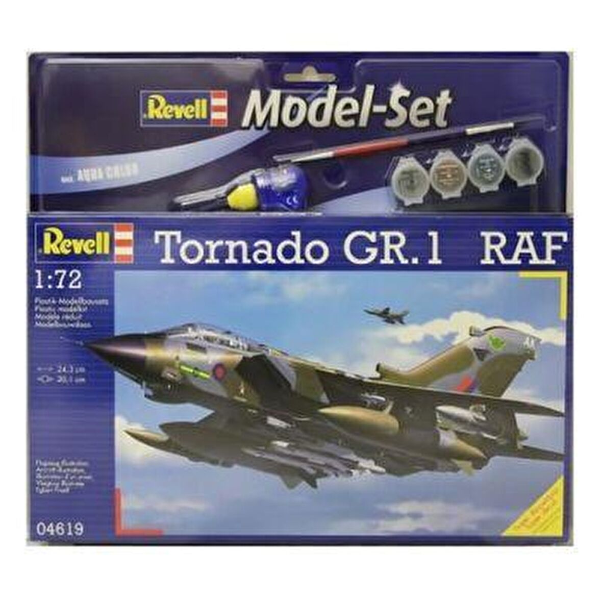 Revell Model Set Tornado Gr1 Raf-64619 (Plastik Maket) 1:72