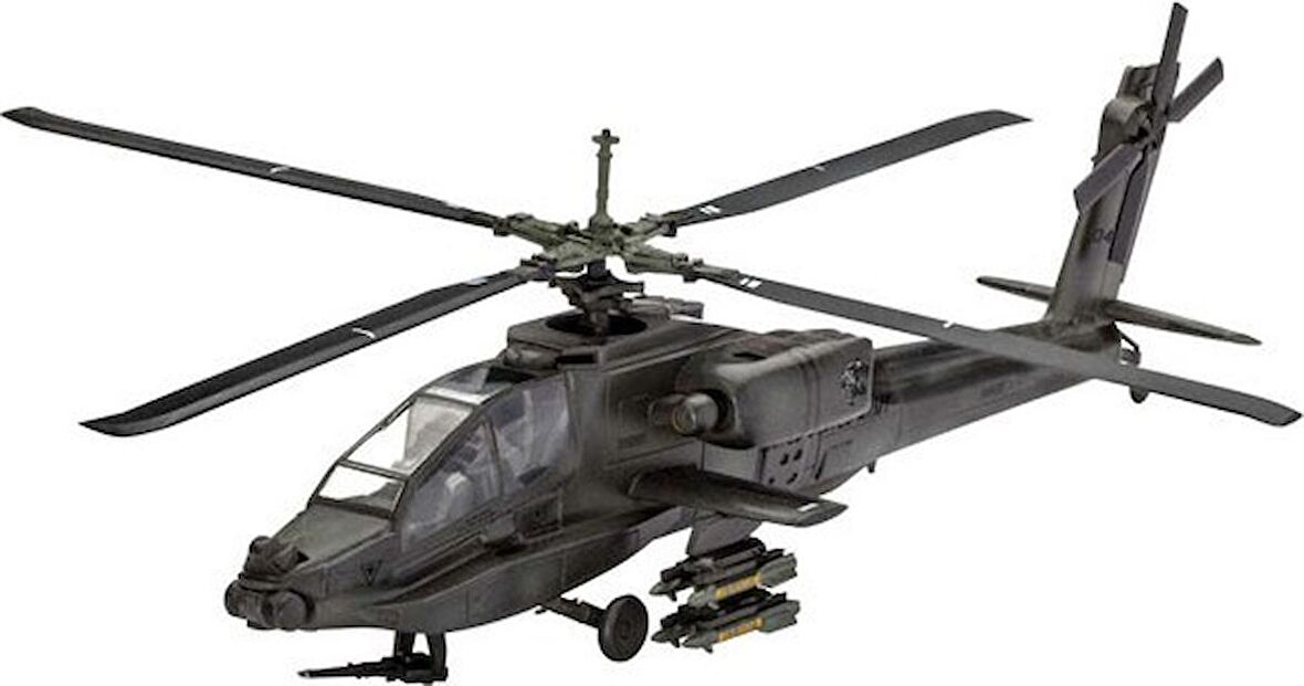 Revell Model Set Apache-64985 (Plastik Maket)