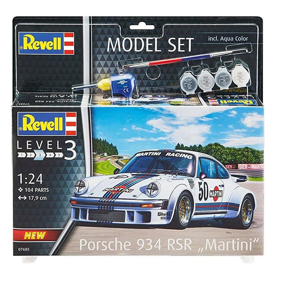 Revell 934 Porsche Model Seti 67685