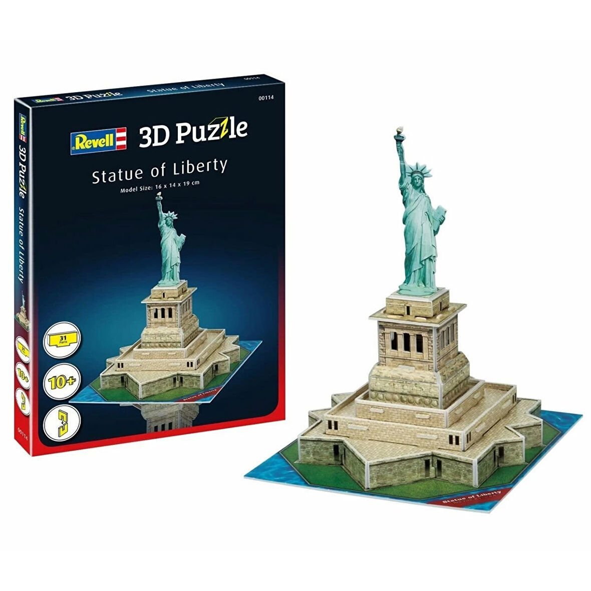 00114 Revell 3D Puzzle Özgürlük Heykeli 31 parça