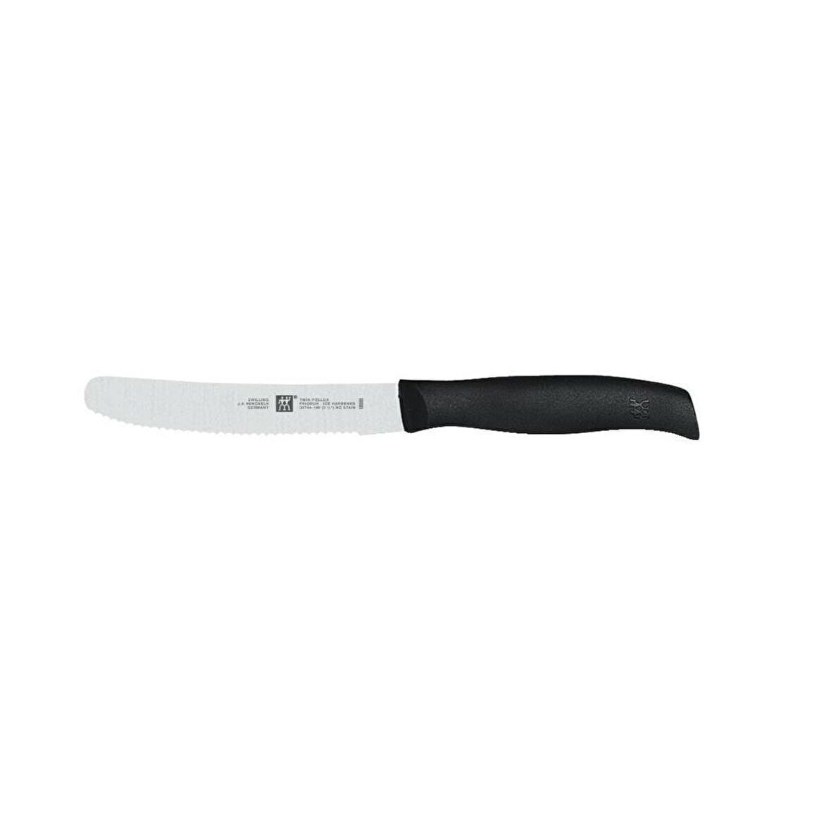 Zwilling Twin Grip Tırtıklı Bıçak Siyah 12 cm 387251200