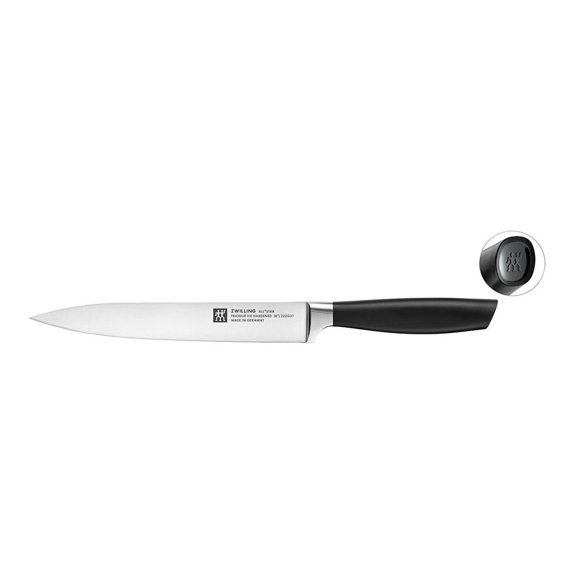 Zwilling All Star 20cm Dilimleme Bıçağı Siyah - 337602040