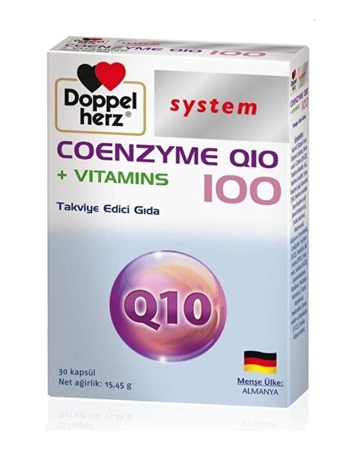 Doppelherz System Koenzim Q10 ve Mutivitamin 30 Kapsül