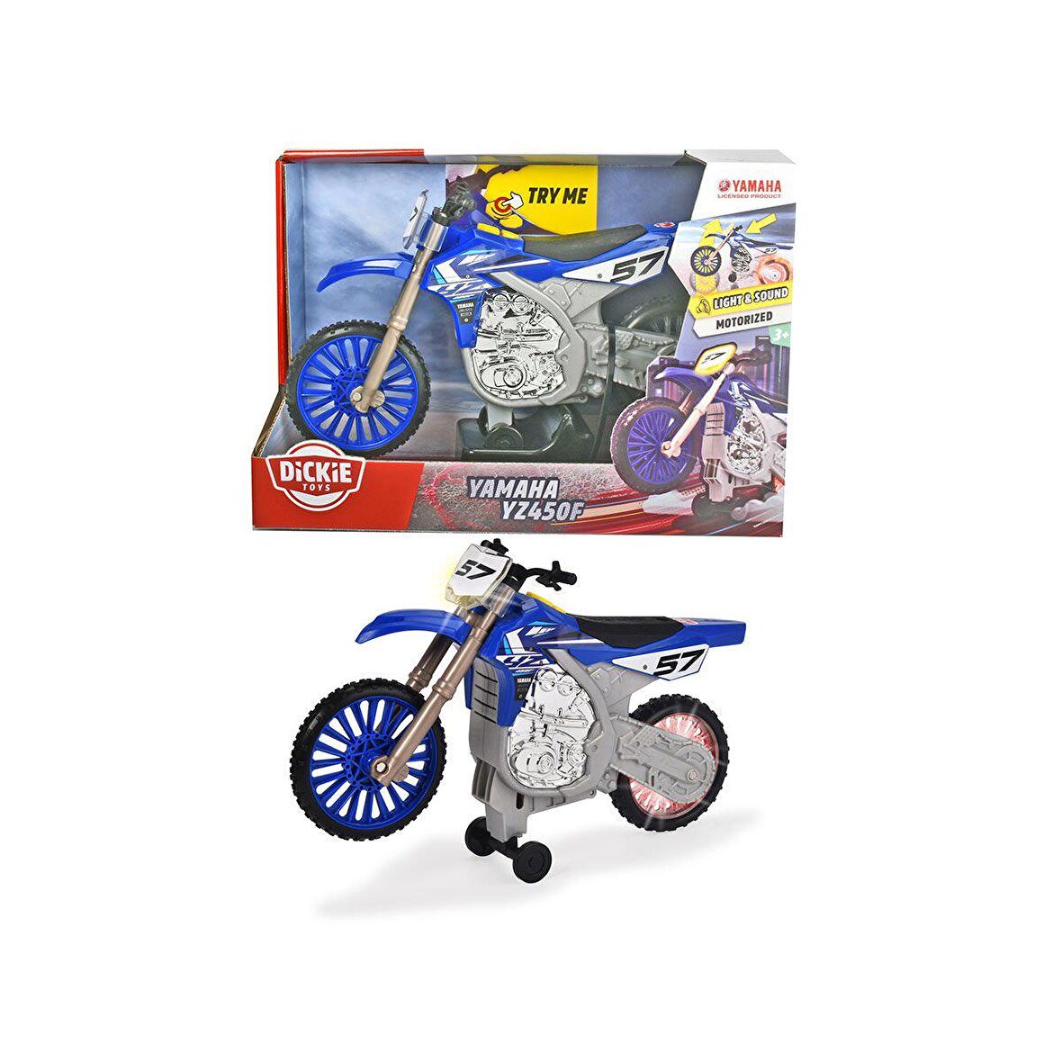 203764014 Yamaha YZ Wheelie Raiders -Dickie FABBATOYS