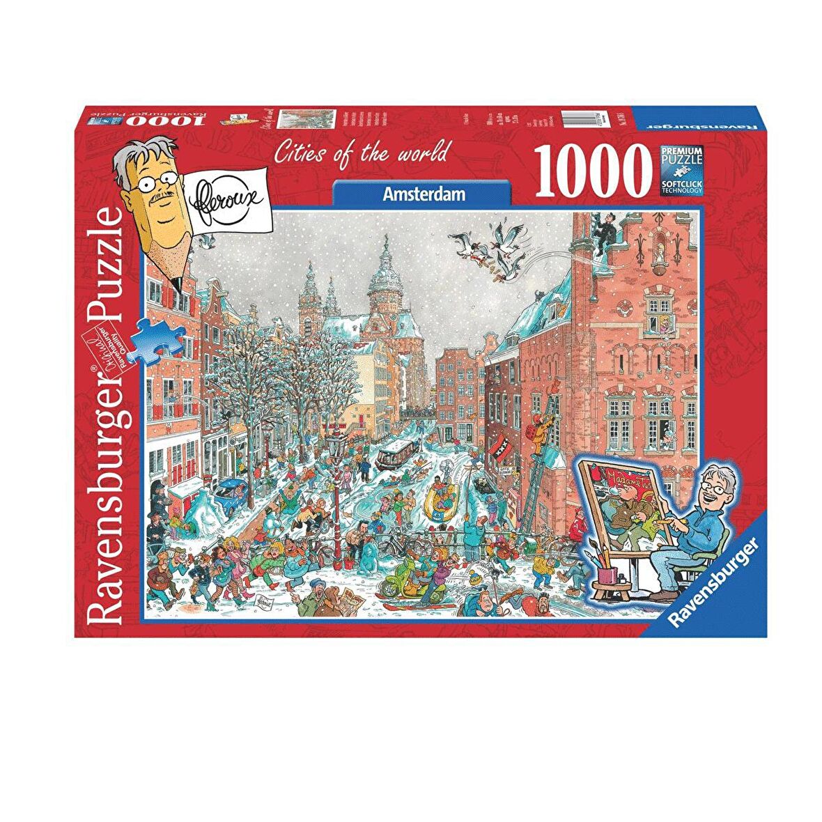 FABBATOYS Köy Kulübesi 1000 Parça Puzzle