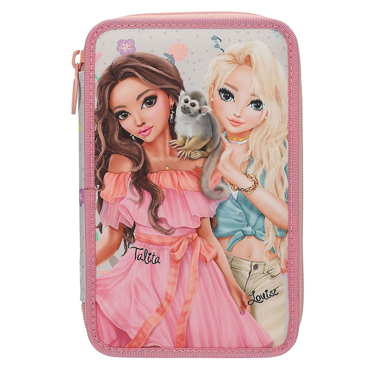 TOP Model 3 Katlı İçi Dolu Kalem Çantası Juicy 413324