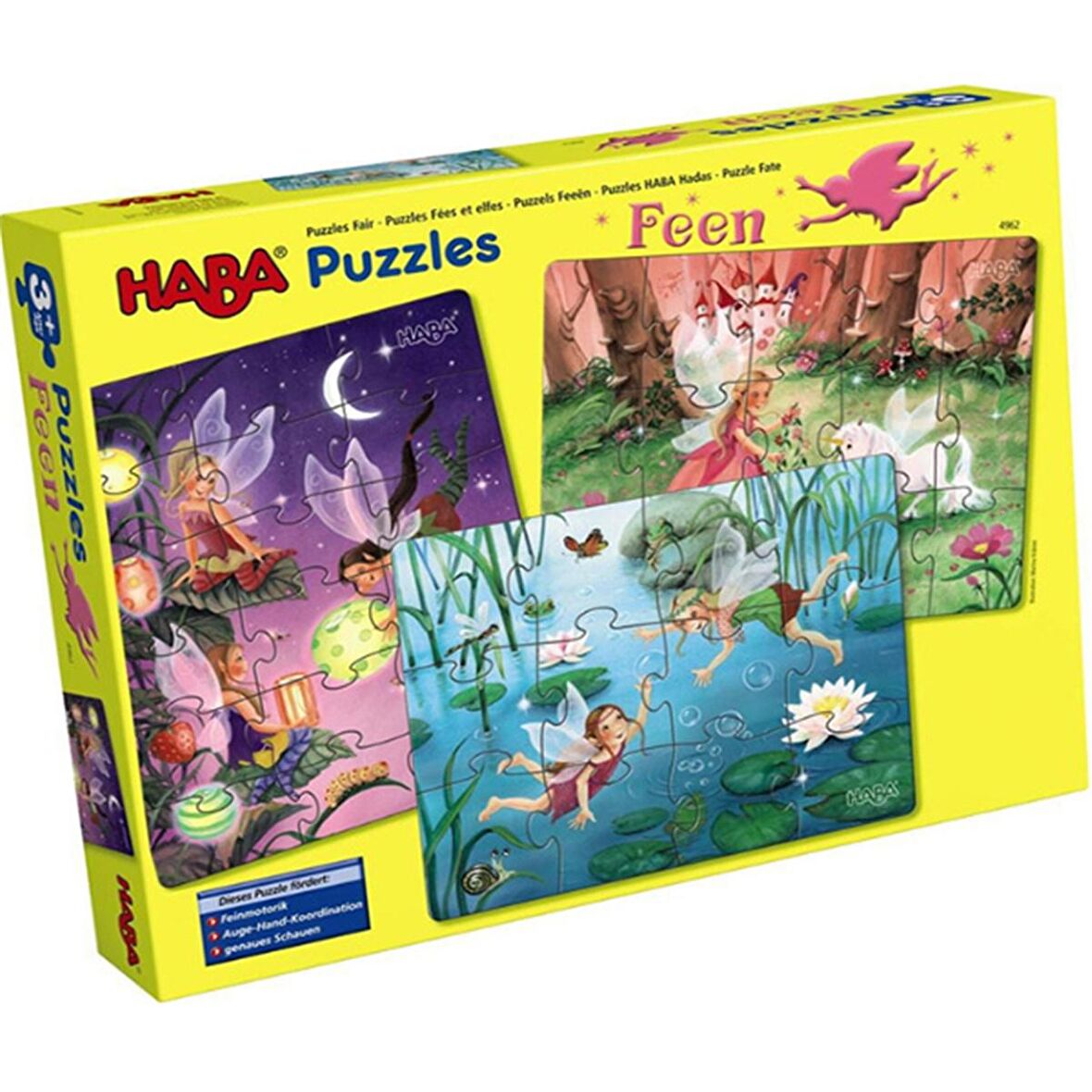 Haba 3+ Yaş Büyük Boy Puzzle 12 - 15 - 18 Parça