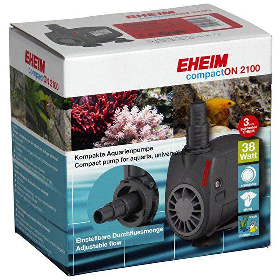 Eheim Compact ON 2100 Akvaryum Kafa Motoru 2100 L/h