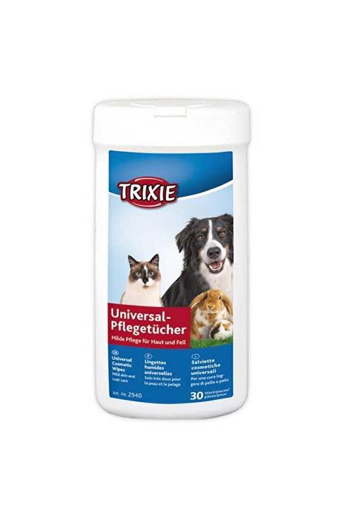 Trixie Petler İçin Özel Islak Mendil