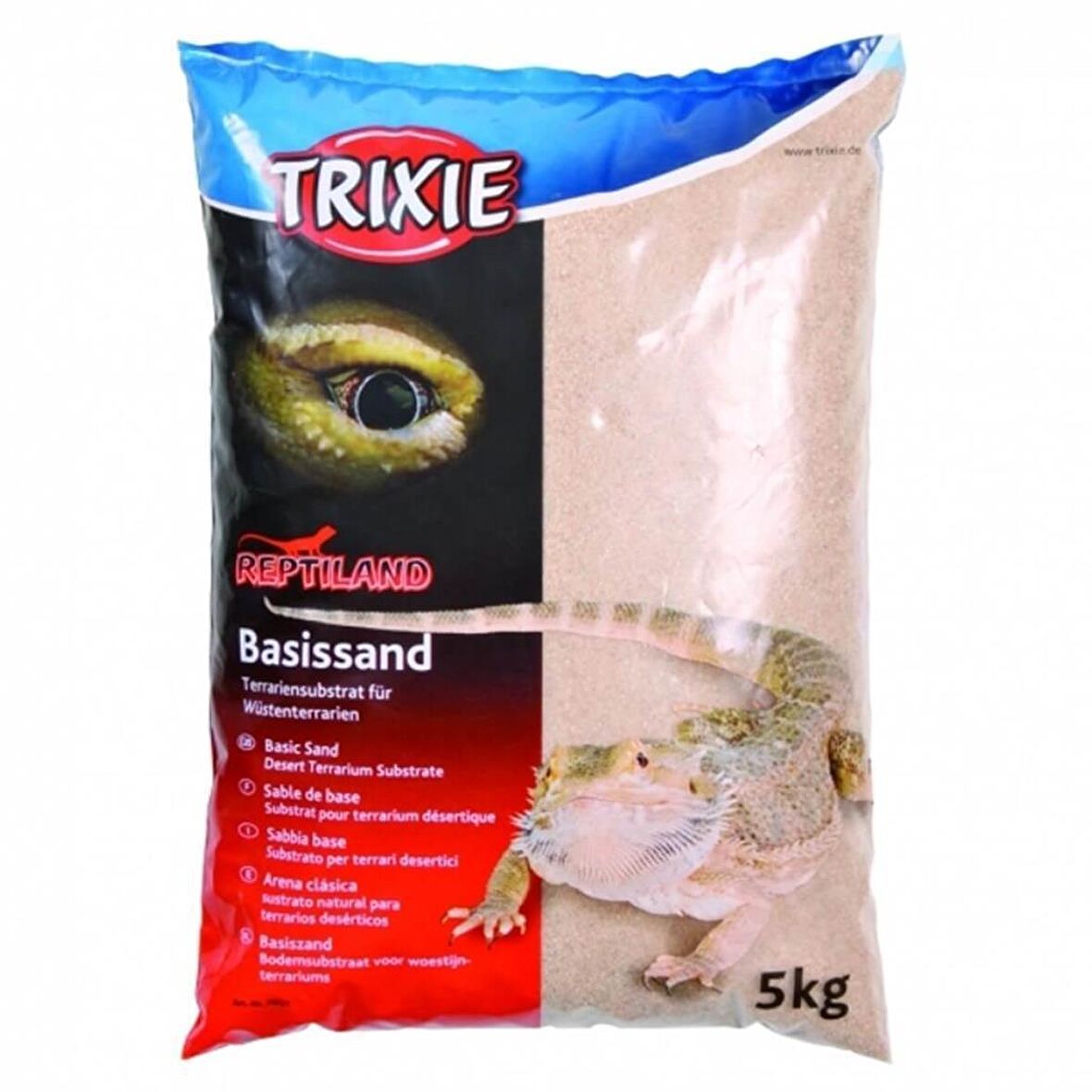 Trixie Sürüngen Teraryum İçin Çöl Kumu, 5 Kg, Sarı