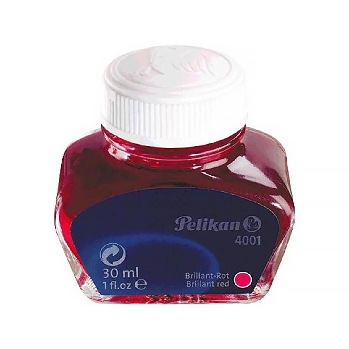 Pelikan 4001 Yazı Mürekkebi Kırmızı 30 ml