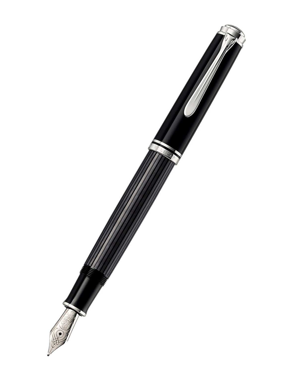 Pelikan Souverän® 805 Stresemann Siyah-Antrasit F Dolma Kalem 957621