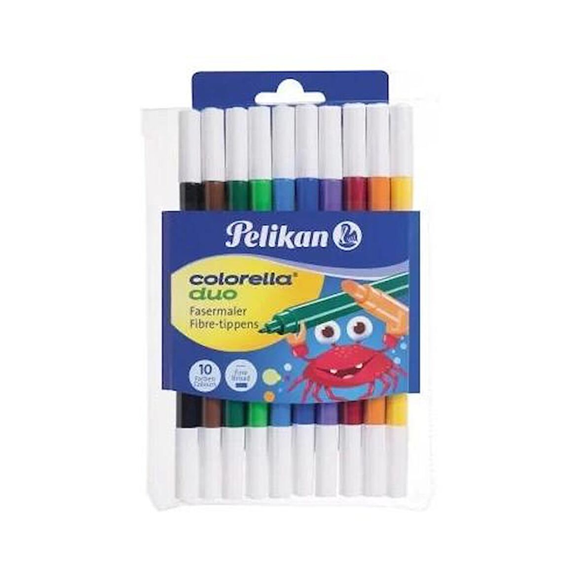 Pelikan Keçeli Kalem Colorella 2 Li Uç 10 Lu Paket / Pelikan