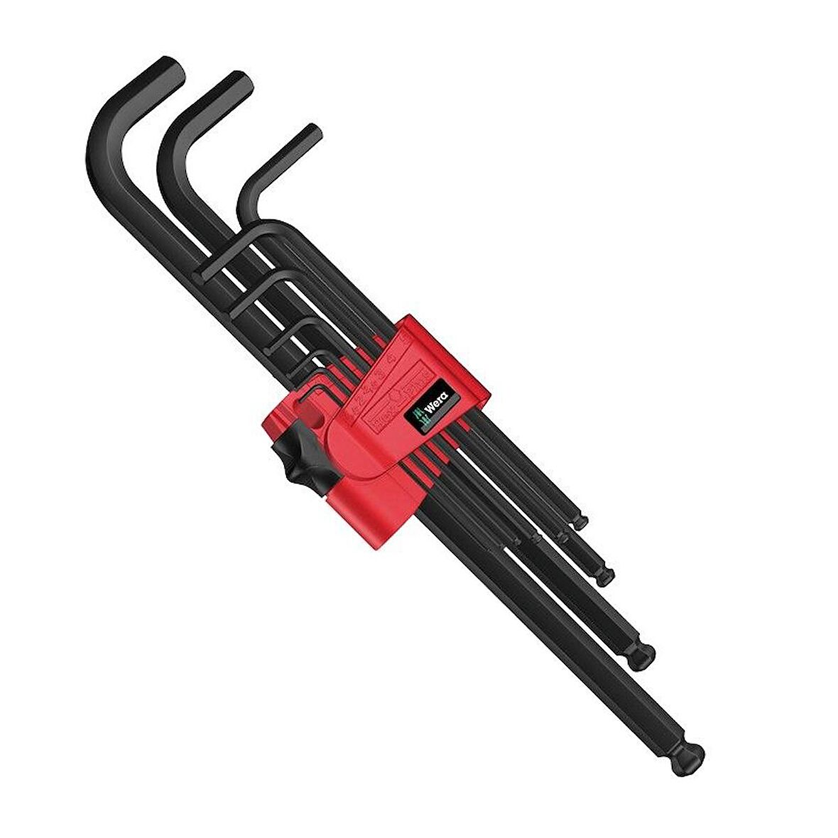 Wera 950/9 PKL BM HexPlus Siyah Lazer Topbaş Alyan Seti 05022086001