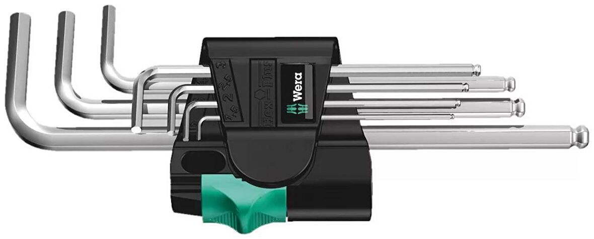 Wera 950/7 Hex-Plus Top Başlı Kısa Alyan Seti 1 05022181001