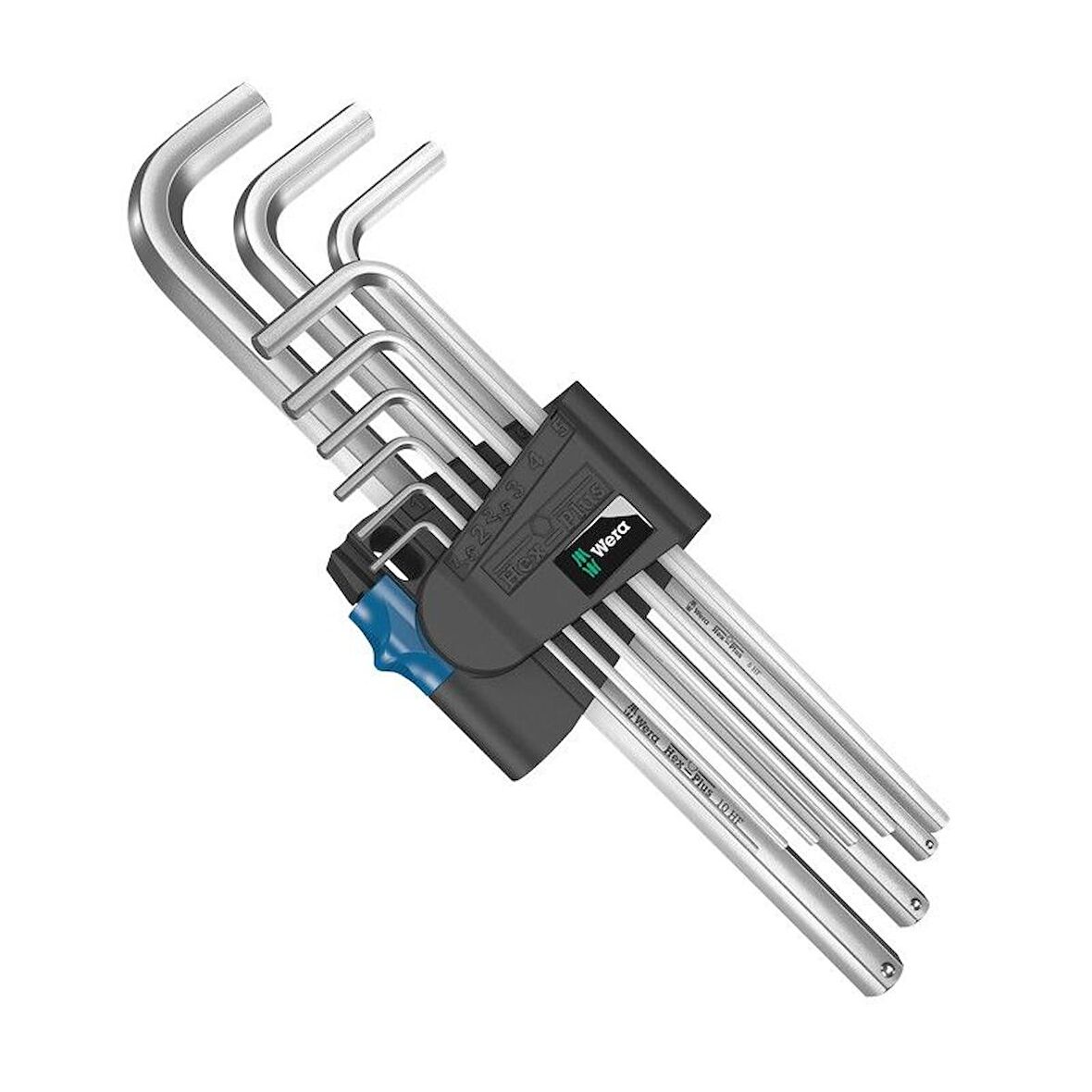 Wera 950/9 L HF HexPlus Krom Uzun Alyan Seti 05022130001
