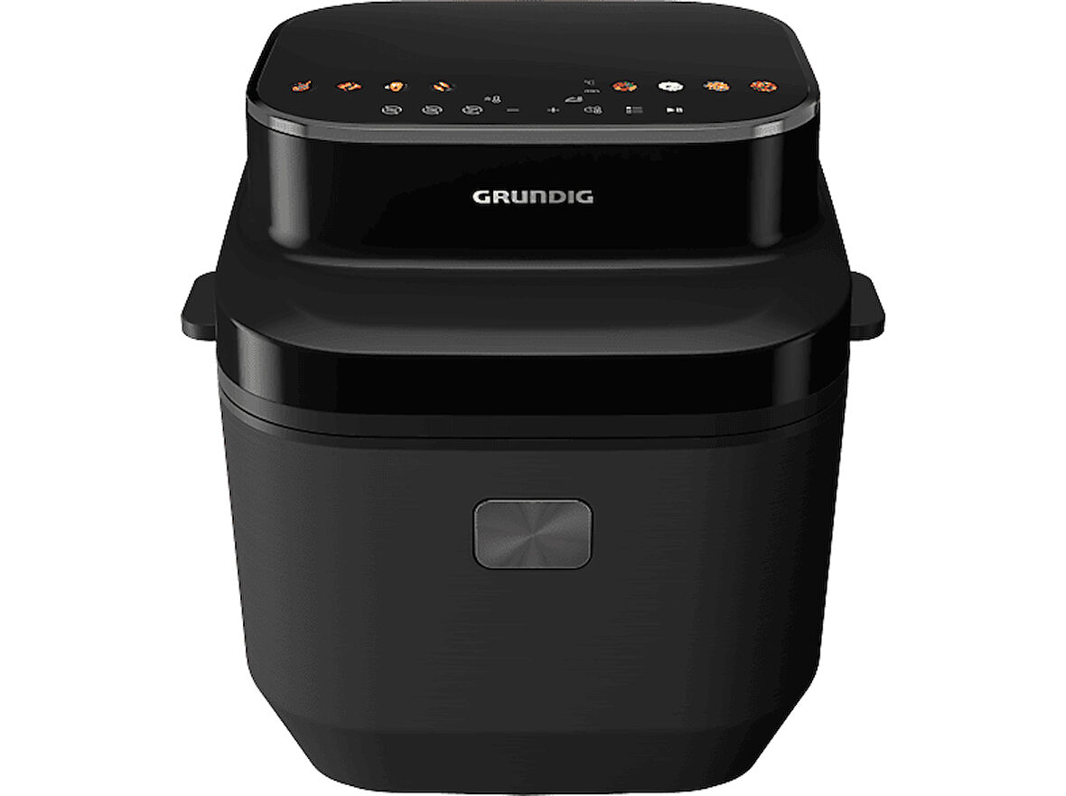 GRUNDIG FRY 8420 AirFit+ Buhar Destekli Airfryer Antrasit