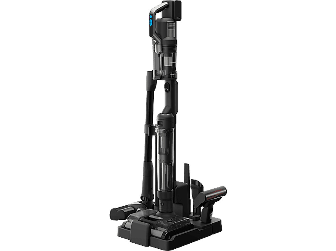 GRUNDIG VCW 8430 Islak ve Kuru Şarjlı Dikey Süpürge Antrasit Gri
